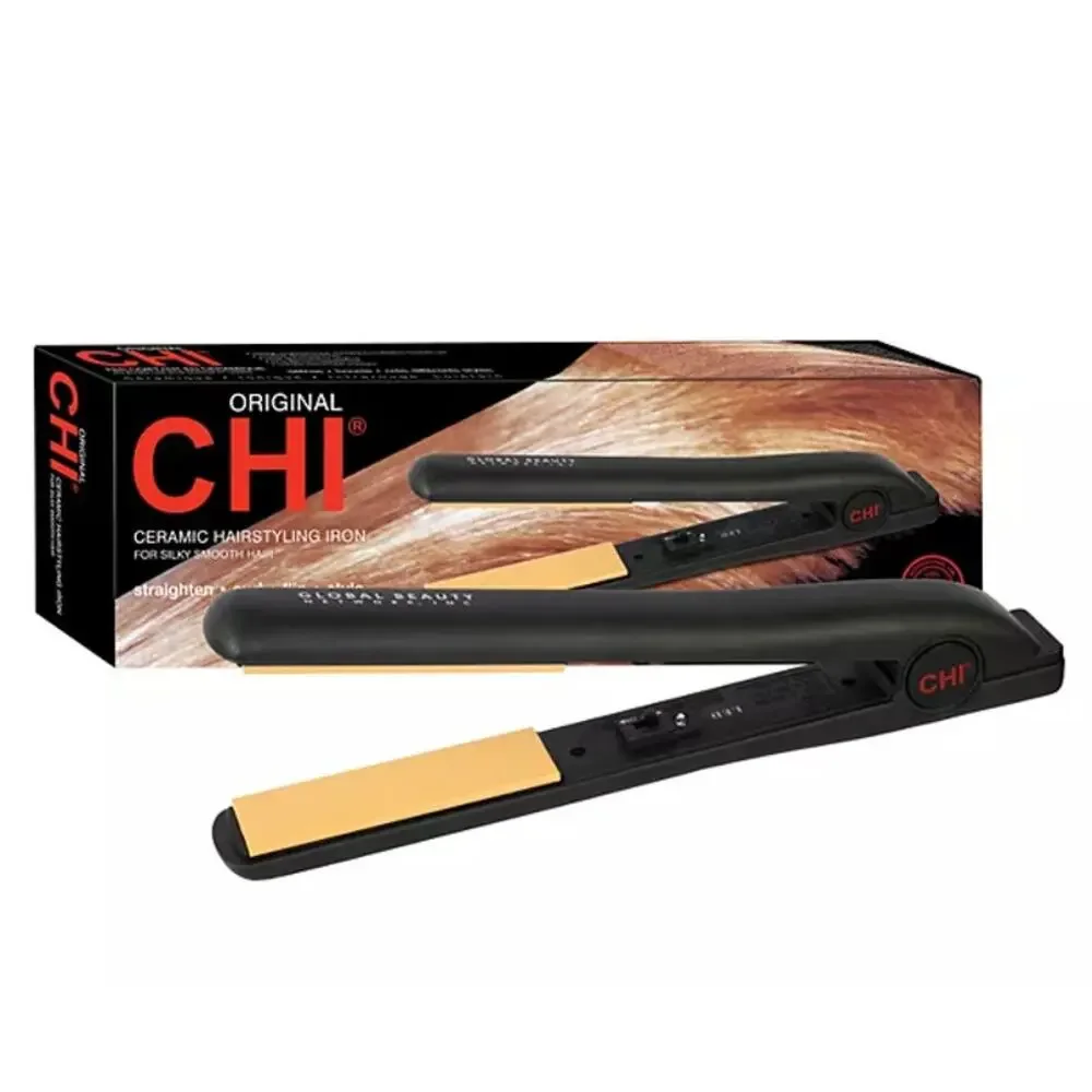 CHI Original Ceramic 1-inch Flat Iron NIB High Heat Hairstyling Tool